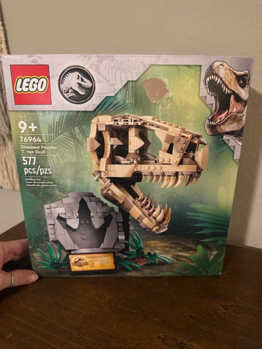 LEGO T. rex Skull Display - 76964 - NEW
